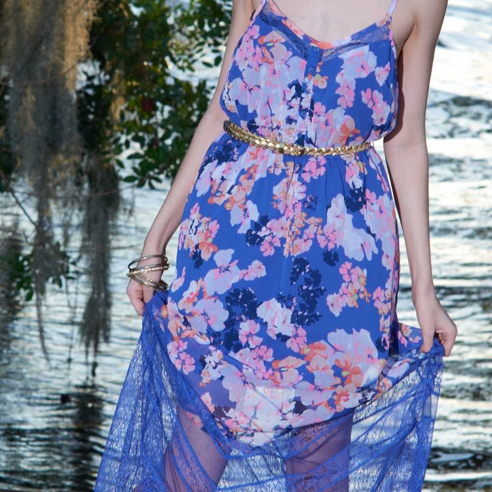 Sheer high-low dress ♡ Candie's